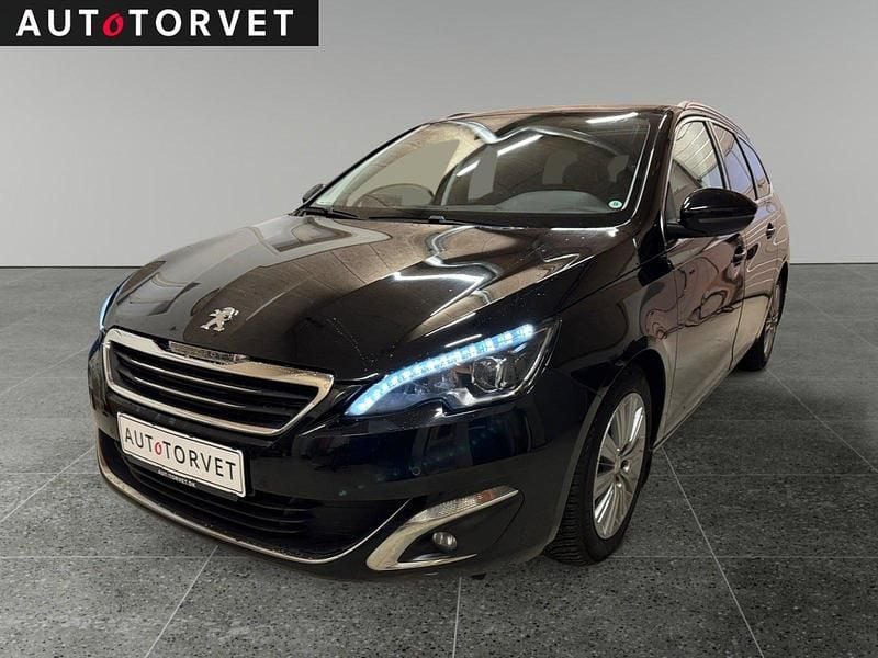 Sort Brugt 2015 Peugeot 308 Allure Sky Stationcar | 64.700 kr. (Fair pris) - Billede 1/4