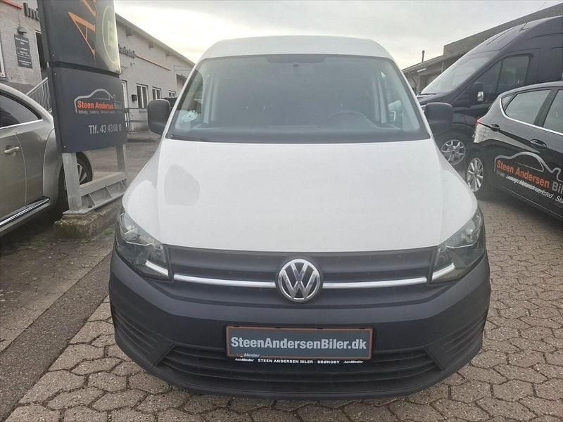 Hvid Brugt 2016 VW Caddy MPV | 69.900 kr. - Billede 1/4