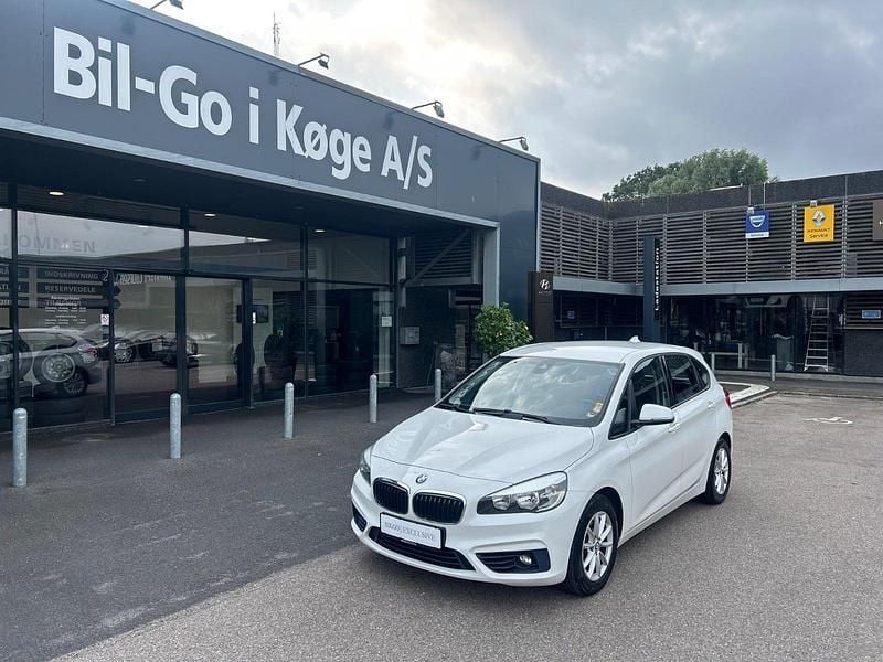 Hvid Brugt 2015 BMW 218 Active Tourer Advantage MPV | 79.900 kr. - Billede 1/4