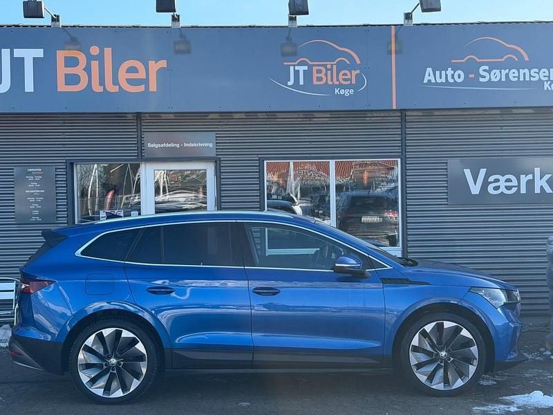 Brugt Skoda Enyaq iV Suite 150 kW (204 HK) 2021 Blåmetal SUV
