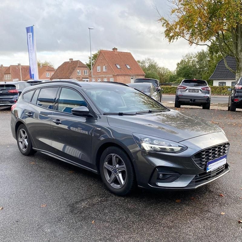 Brugt Ford Focus ST-Line 125 HK (91 kW) 2019 Gråmetal Stationcar