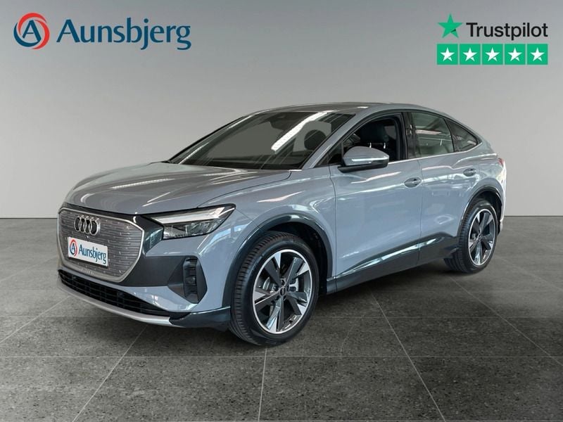 Grå Brugt 2024 Audi Q4 Sportback e-tron Attraction SUV | 357.500 kr. (Lidt for dyr) - Billede 1/4