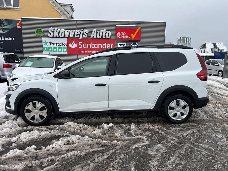 Hvid Brugt 2023 Dacia Jogger Essentiel MPV | 169.900 kr. (Fair pris) - Billede 1/4