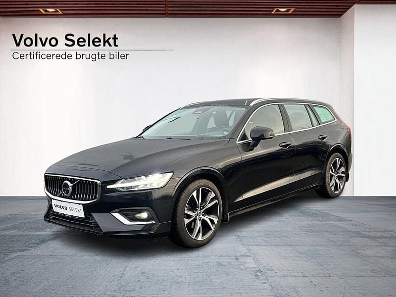 Sortmetal Brugt 2022 Volvo V60 Ultimate Stationcar | 349.900 kr. (Fair pris) - Billede 1/3