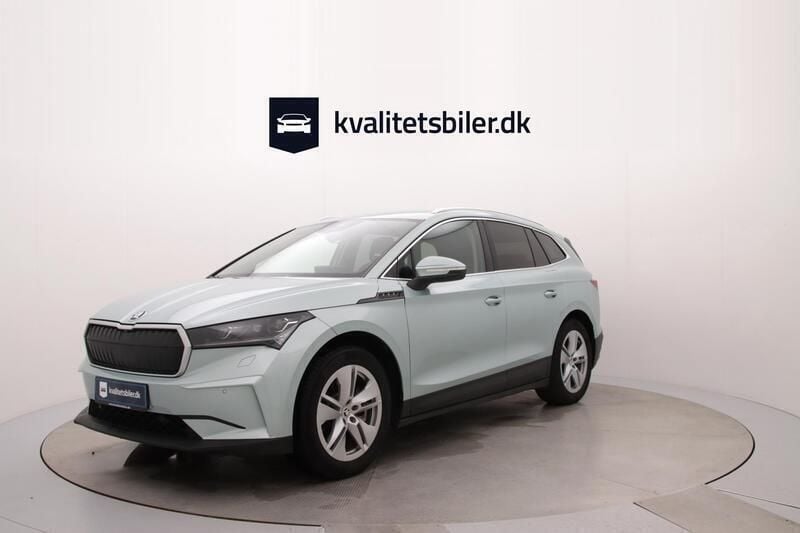 Sølvmetal Brugt 2021 Skoda Enyaq iV Loft SUV | 229.900 kr. (Super pris) - Billede 1/4