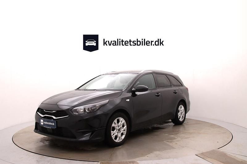 Sort Brugt 2023 Kia Ceed Sportswagon Stationcar | 219.900 kr. (God pris) - Billede 1/4