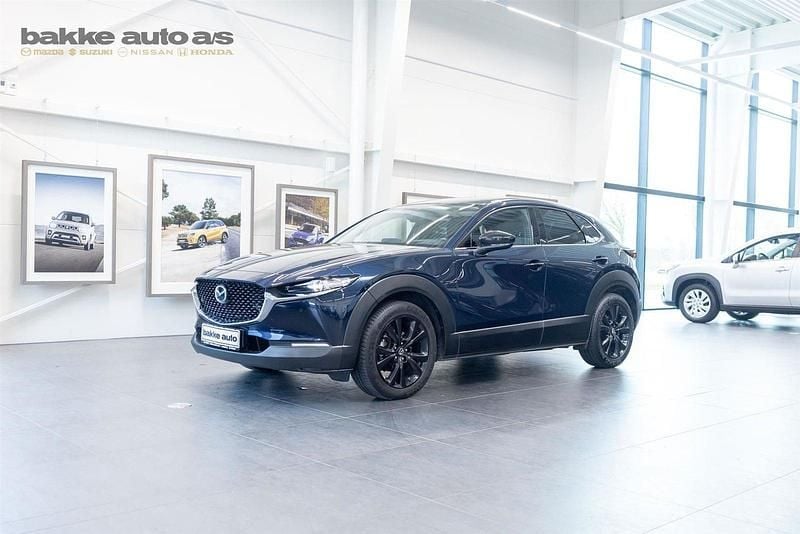 Blåmetal Brugt 2022 Mazda CX-30 Homura-Line SUV | 259.900 kr. (Fair pris) - Billede 1/4