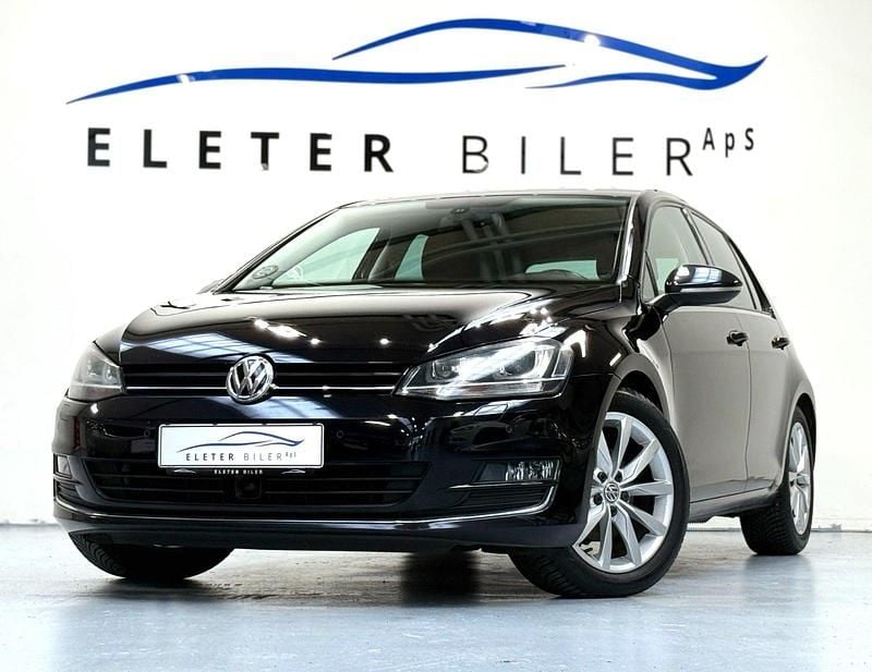 Sort Brugt 2013 VW Golf VII Highline Hatchback | 109.900 kr. (Fair pris) - Billede 1/4