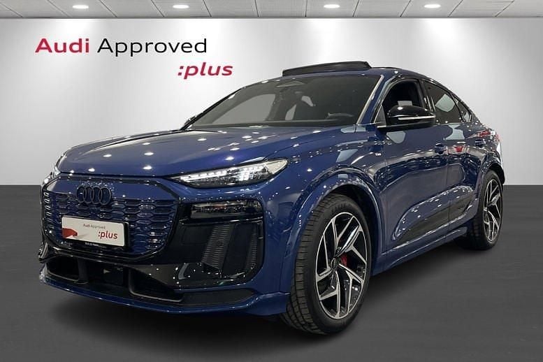 Blåmetal Brugt 2025 Audi Q6 Sportback e-tron Performance SUV | 629.900 kr. - Billede 1/4