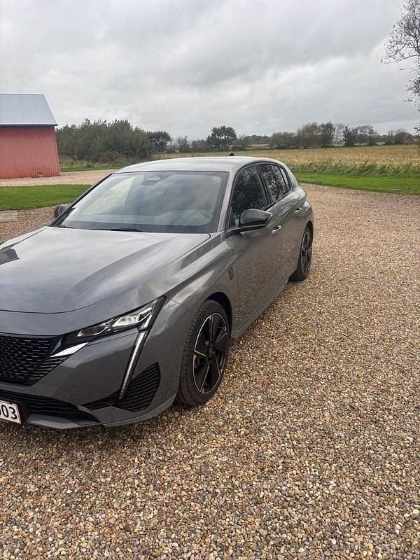 Grå Brugt 2023 Peugeot e-308 Allure Hatchback | 177.900 kr. (Super pris) - Billede 1/4