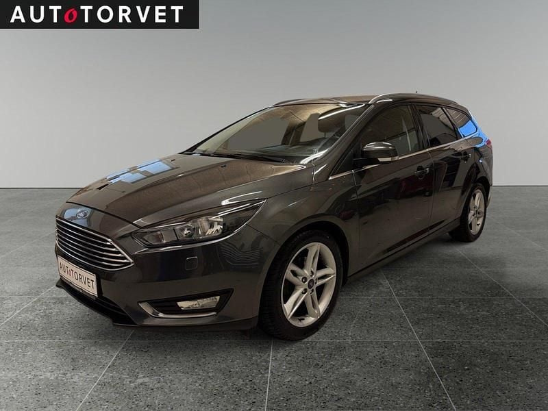 Gråmetal Brugt 2016 Ford Focus Titanium Stationcar | 57.700 kr. (Super pris) - Billede 1/4