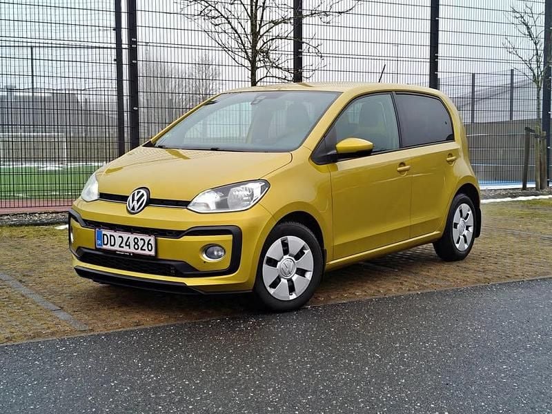 Brugt VW up! high up! 90 HK (66 kW) 2017 Gul Hatchback