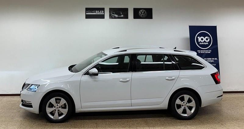 Brugt Skoda Octavia Style 150 HK (110 kW) 2018 Hvid Stationcar