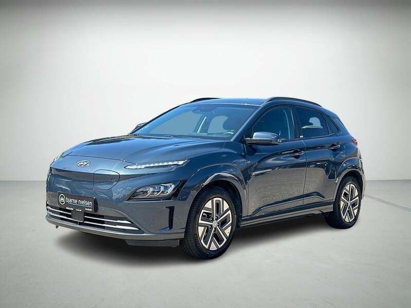 Lysblåmetal Brugt 2021 Hyundai Kona Trend SUV | 139.900 kr. (Fair pris) - Billede 1/4
