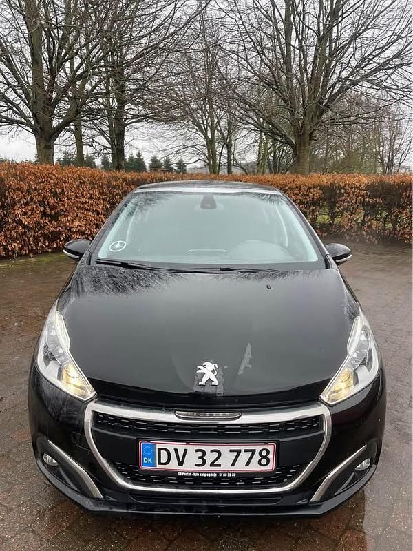 Brugt Peugeot 208 102 HK (75 kW) 2020 Sort Hatchback