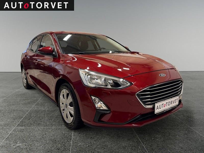 Brugt Ford Focus Titanium 125 HK (91 kW) 2018 Rødmetal Hatchback