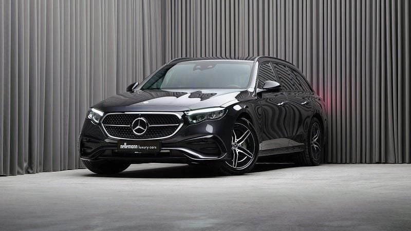 Gråmetal Brugt 2024 Mercedes E300 AMG line Stationcar | 712.000 kr. - Billede 1/4