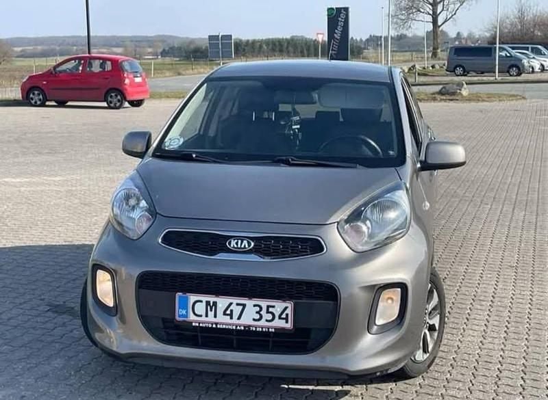 Grå Brugt 2015 Kia Picanto Hatchback | 41.500 kr. (Fair pris) - Billede 1/4