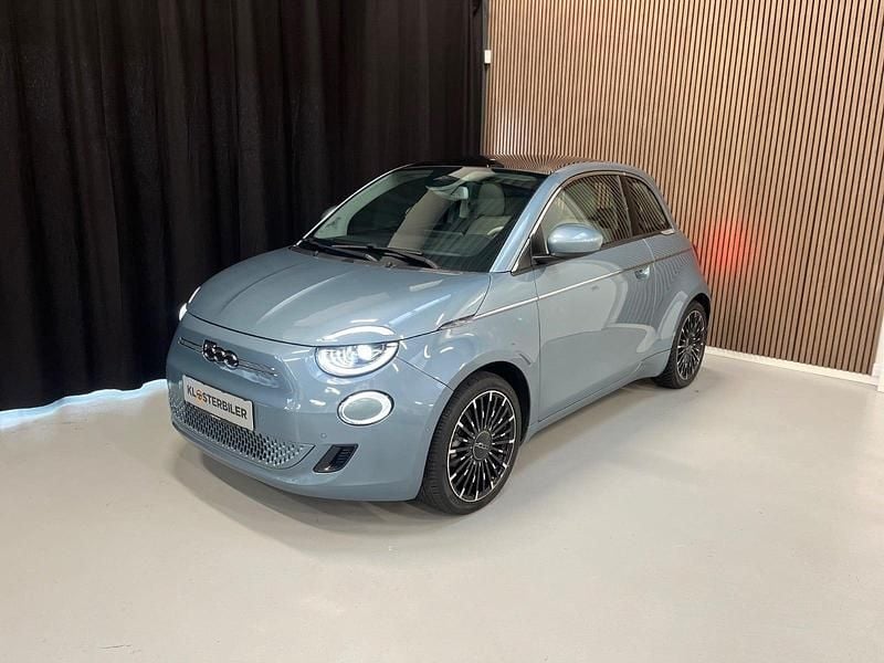 Blåmetal Brugt 2021 Fiat 500e La Prima | 144.700 kr. (Dyr) - Billede 1/4