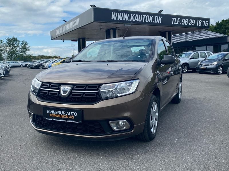 Brun Brugt 2019 Dacia Sandero Base Hatchback | 59.900 kr. (Super pris) - Billede 1/4