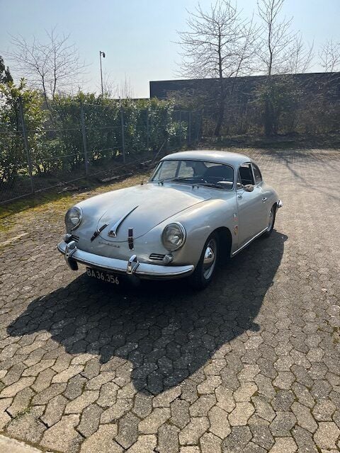 Sølv Brugt 1960 Porsche 356 | 499.999 kr. - Billede 1/4
