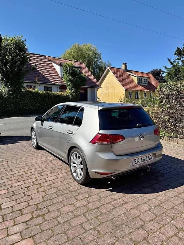 Grå Brugt 2014 VW Golf VII Highline Stationcar | 105.000 kr. (God pris) - Billede 1/4