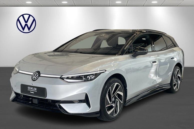 Sølvmetal Brugt 2024 VW ID.7 Pro Sedan | 419.900 kr. - Billede 1/4