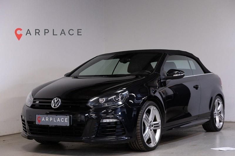 Sortmetal Brugt 2013 VW Golf Cabriolet R Cabriolet | 249.900 kr. - Billede 1/4
