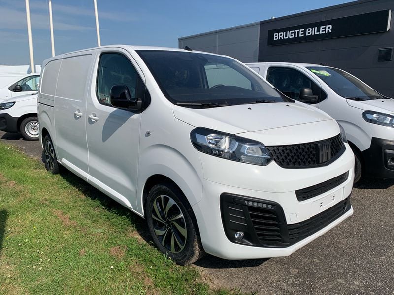 Hvid ice Brugt 2024 Fiat e-Scudo Business MPV | 229.900 kr. - Billede 1/4