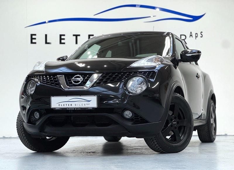 Sort Brugt 2016 Nissan Juke Tekna SUV | 74.900 kr. (God pris) - Billede 1/4