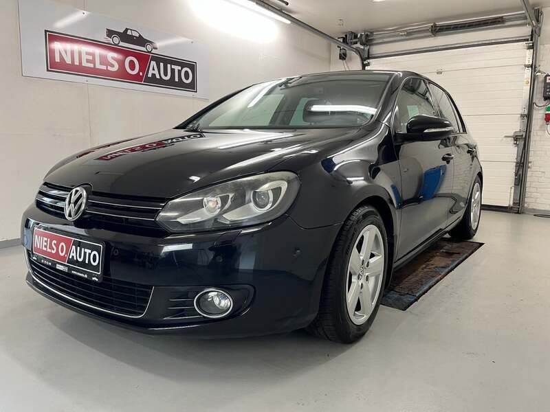 Sortmetal Brugt 2010 VW Golf VI Highline Hatchback | 69.800 kr. (Fair pris) - Billede 1/4