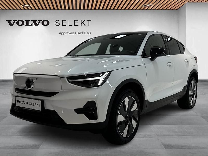 Hvid Brugt 2024 Volvo EC40 Core SUV | 309.700 kr. (Fair pris) - Billede 1/3