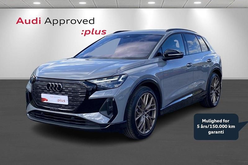 Grå Brugt 2024 Audi Q4 e-tron SUV | 419.900 kr. - Billede 1/4