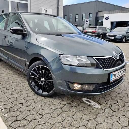 Grå Brugt 2017 Skoda Rapid Sport Hatchback | 85.000 kr. (Fair pris) - Billede 1/4