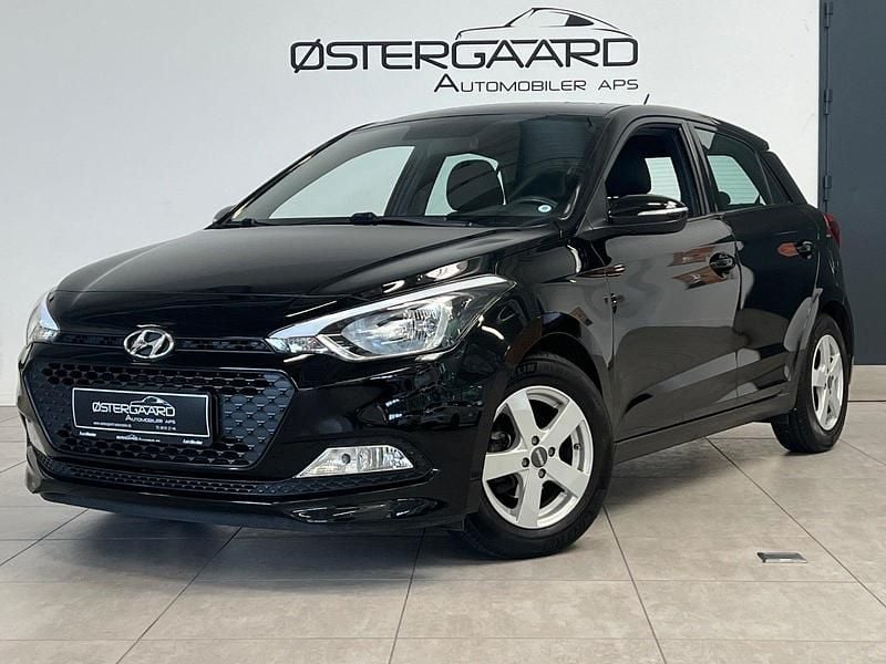 Sort Brugt 2018 Hyundai i20 Hatchback | 87.700 kr. (God pris) - Billede 1/4