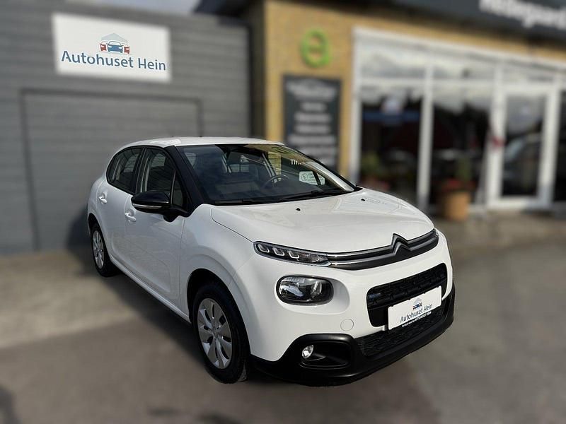 Hvid Brugt 2016 Citroën C3 Feel Hatchback | 74.800 kr. (Fair pris) - Billede 1/4