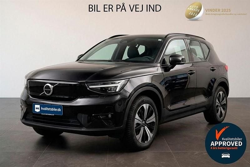 Sort Brugt 2022 Volvo XC40 SUV | 214.900 kr. (God pris) - Billede 1/4