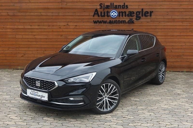 Sort Brugt 2021 Seat Leon XCELLENCE Hatchback | 180.000 kr. (God pris) - Billede 1/4