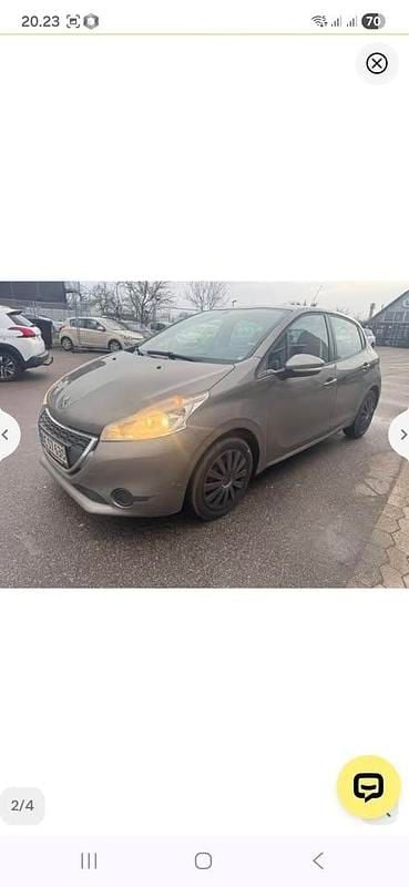 Brugt Peugeot 208 68 HK (50 kW) 2013 Grå Hatchback