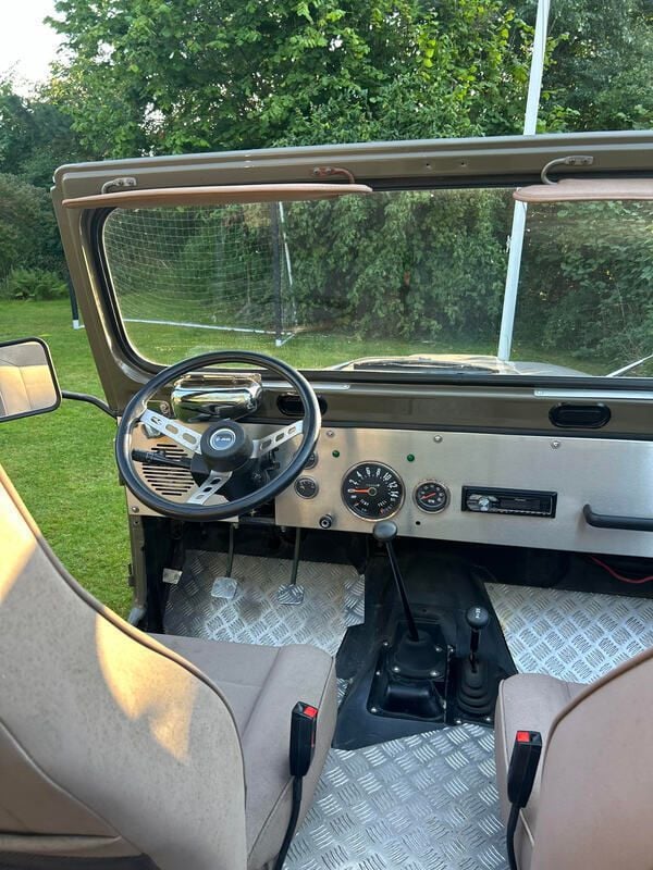 Grøn Brugt 1975 Jeep CJ | 155.000 kr. - Billede 1/4