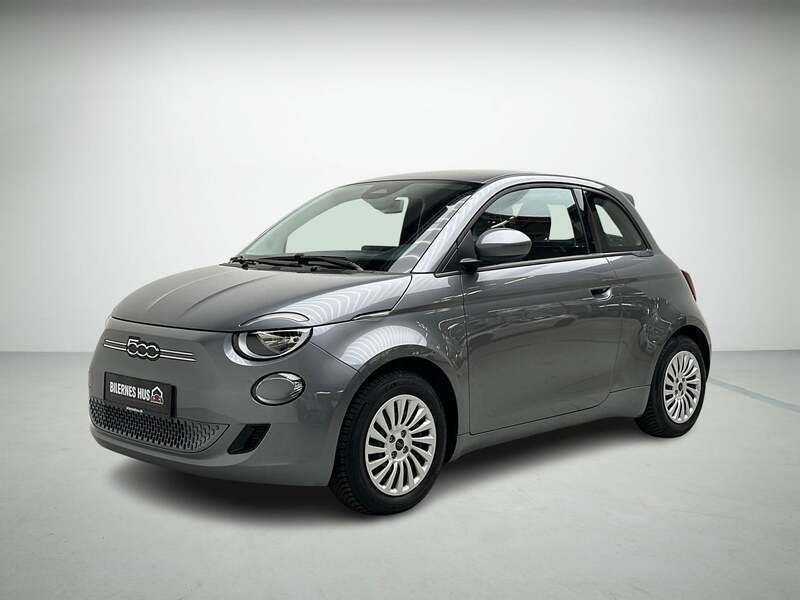 Sølvmetal Brugt 2023 Fiat 500e Icon | 124.500 kr. (Fair pris) - Billede 1/4