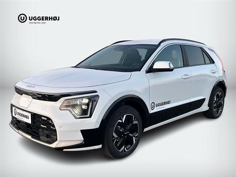 Clear white Ny 2025 Kia e-Niro SUV | 265.000 kr. - Billede 1/4