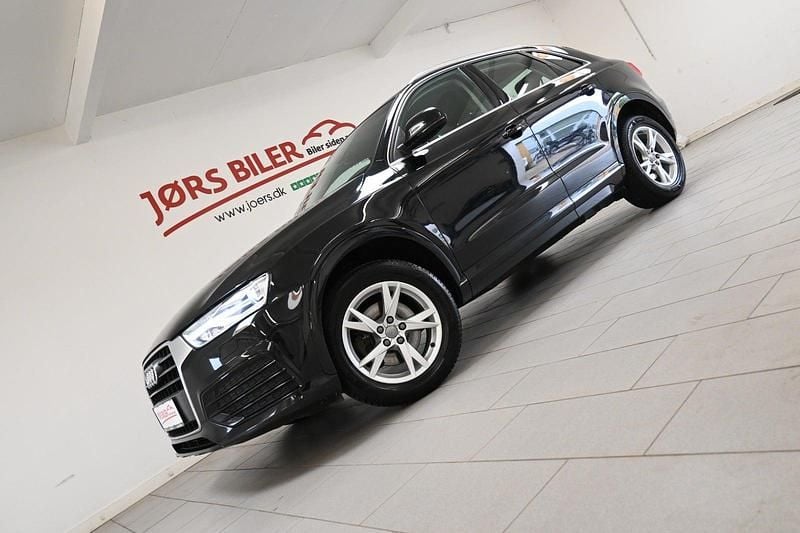 Sort Brugt 2018 Audi Q3 Sport SUV | 169.800 kr. (Fair pris) - Billede 1/4