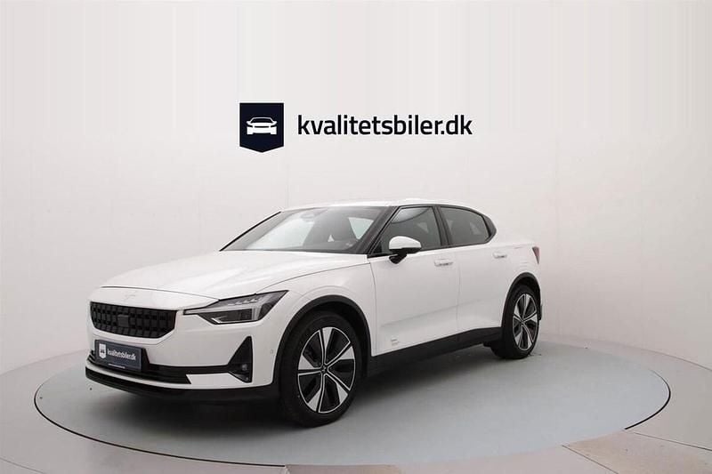 Sølvmetal Brugt 2023 Polestar 2 Standard Range Single Motor Hatchback | 199.900 kr. (Super pris) - Billede 1/4