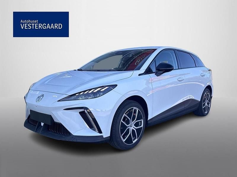 Hvid Ny 2025 MG MG4 EV Luxury Hatchback | 199.895 kr. (Fair pris) - Billede 1/4