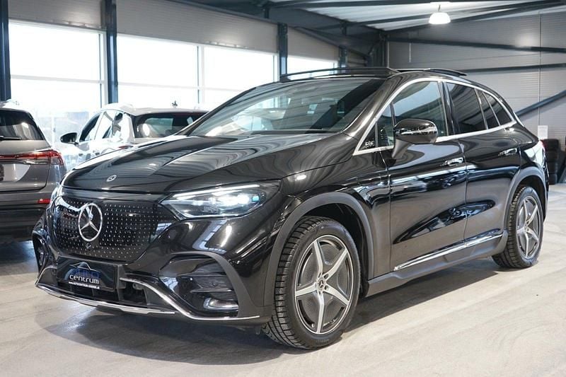 Sortmetal Brugt 2025 Mercedes EQE350 SUV AMG SUV | 659.900 kr. - Billede 1/4