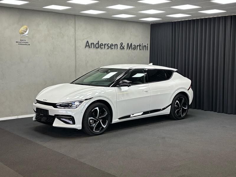 (swp)snowwhitepearlm Brugt 2024 Kia EV6 GT-Line SUV | 329.700 kr. (Dyr) - Billede 1/4