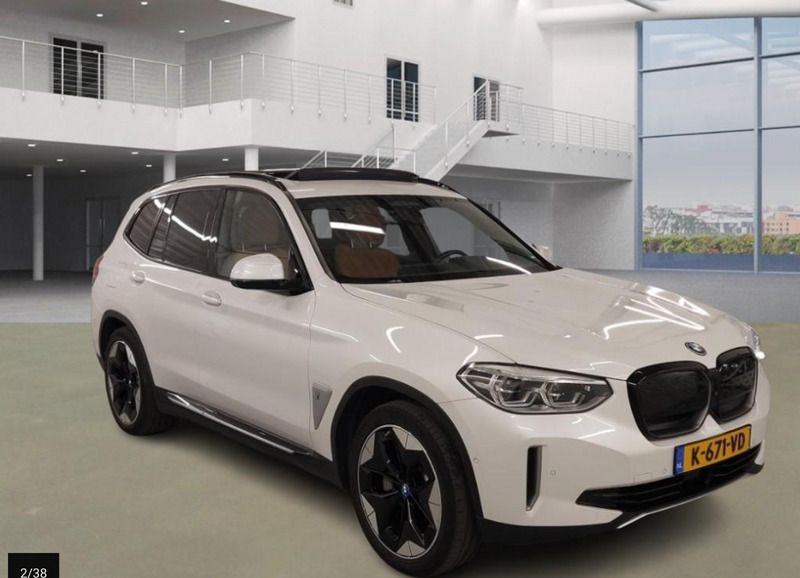 Hvidmetal Brugt 2021 BMW iX3 SUV | 324.500 kr. (God pris) - Billede 1/4