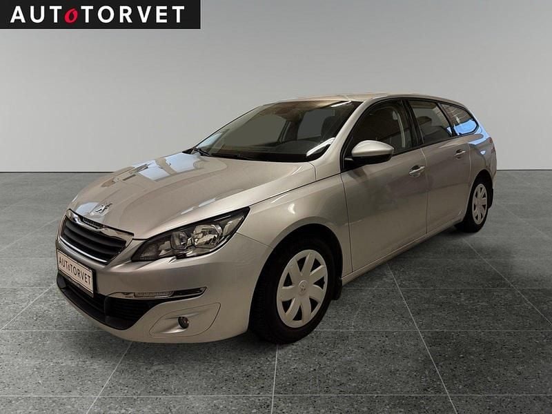 Gråmetal Brugt 2014 Peugeot 308 Active Stationcar | 44.700 kr. (God pris) - Billede 1/4
