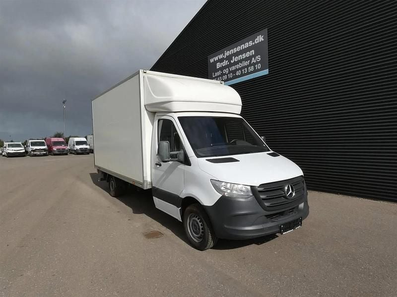 Hvid Brugt 2019 Mercedes Sprinter Van | 145.000 kr. (Lidt for dyr) - Billede 1/4